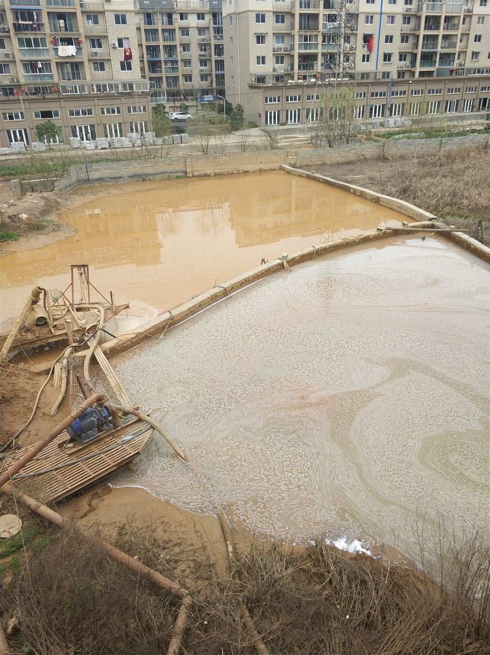 瑞安沉淀池淤泥清理-厂区废水池淤泥清淤