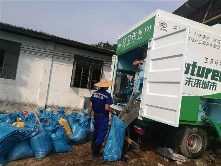 瑞安工业污泥压干处理